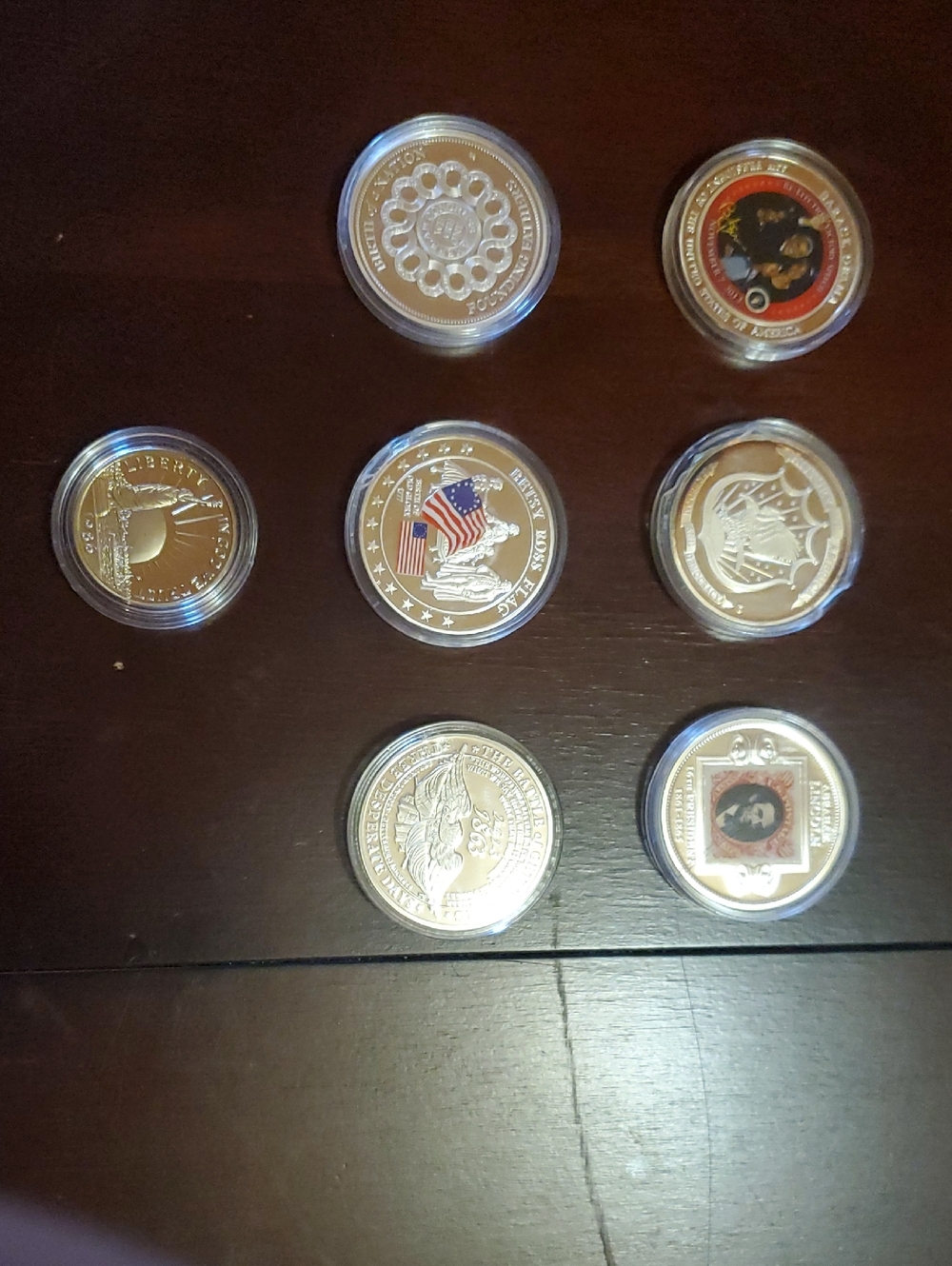 Collectible Silver Coin Set - Unbranded - Silver Finish